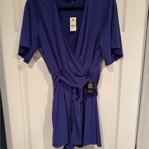 Blue romper